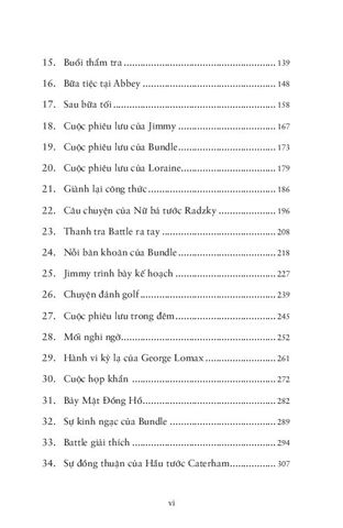  Kỳ Án Bảy Mặt Đồng Hồ - 
Agatha Christie 