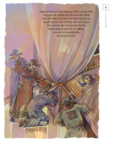  Lịch Sử Việt Nam Bằng Tranh - Lê Sơ Sụp Đổ (Bản Màu) - Nhiều tác giả 