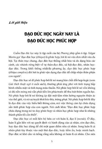  Phương Pháp 6 - Đạo Đức Học - Edgar Morin 