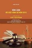  Bộ 10 Quyển Bình luận Bộ Luật Hình Sự Năm 2015 - Đinh Văn Quế 