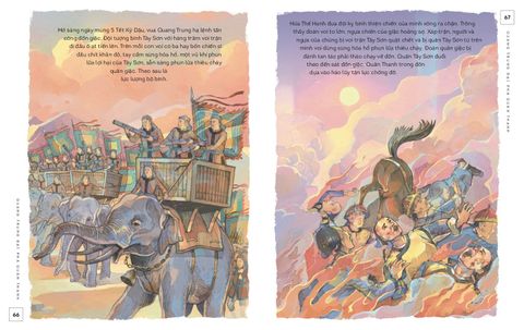  Lịch Sử Việt Nam Bằng Tranh - Quang Trung Đại Phá Quân Thanh (Bản Màu) - Nhiều tác giả 