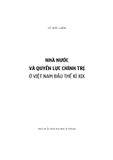  Nhà Nước Và Quyền Lực Chính Trị Ở Việt Nam Đầu Thế Kỉ Xix (Bìa Cứng) - Vũ Đức Liêm 