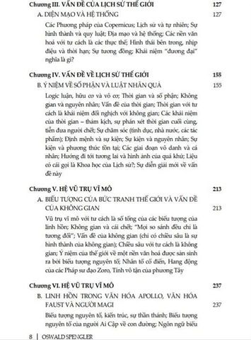  Sự Suy Tàn Của Phương Tây (The Decline Of The West) Tập 1 Hình Thái Và Hiện Thực - Oswald Spengler - Oswald Spengler 
