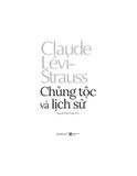  Chủng Tộc Và Lịch Sử - Claude Lévi-Strauss 