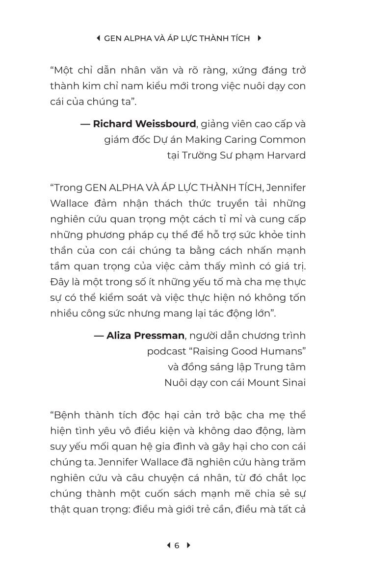 Gen Alpha Và Áp Lực Thành Tích - Jennifer Breheny Wallace