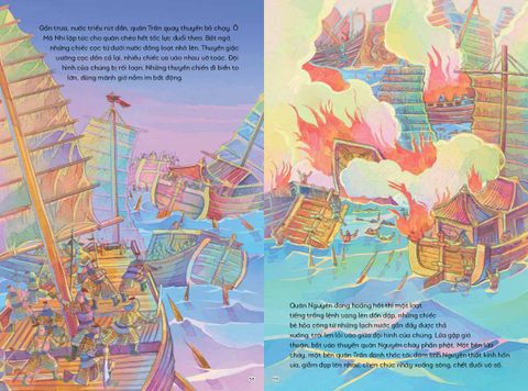  Lịch Sử Việt Nam Bằng Tranh - Chiến Thắng Quân Nguyên Mông Lần 3 - Trần Bạch Đằng 