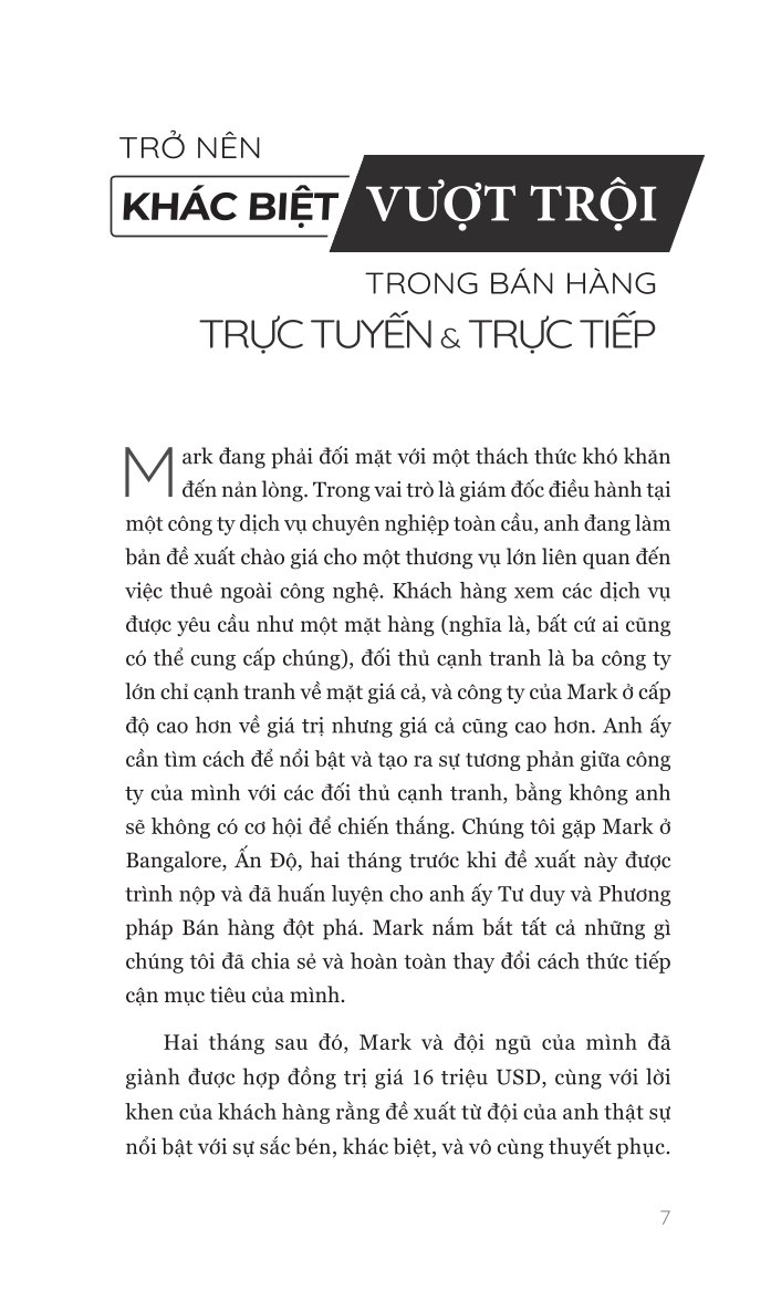 Tư Duy và Phương Pháp Bán Hàng Đột Phá - Strikingly Different Selling - Nhiều Tác Giả