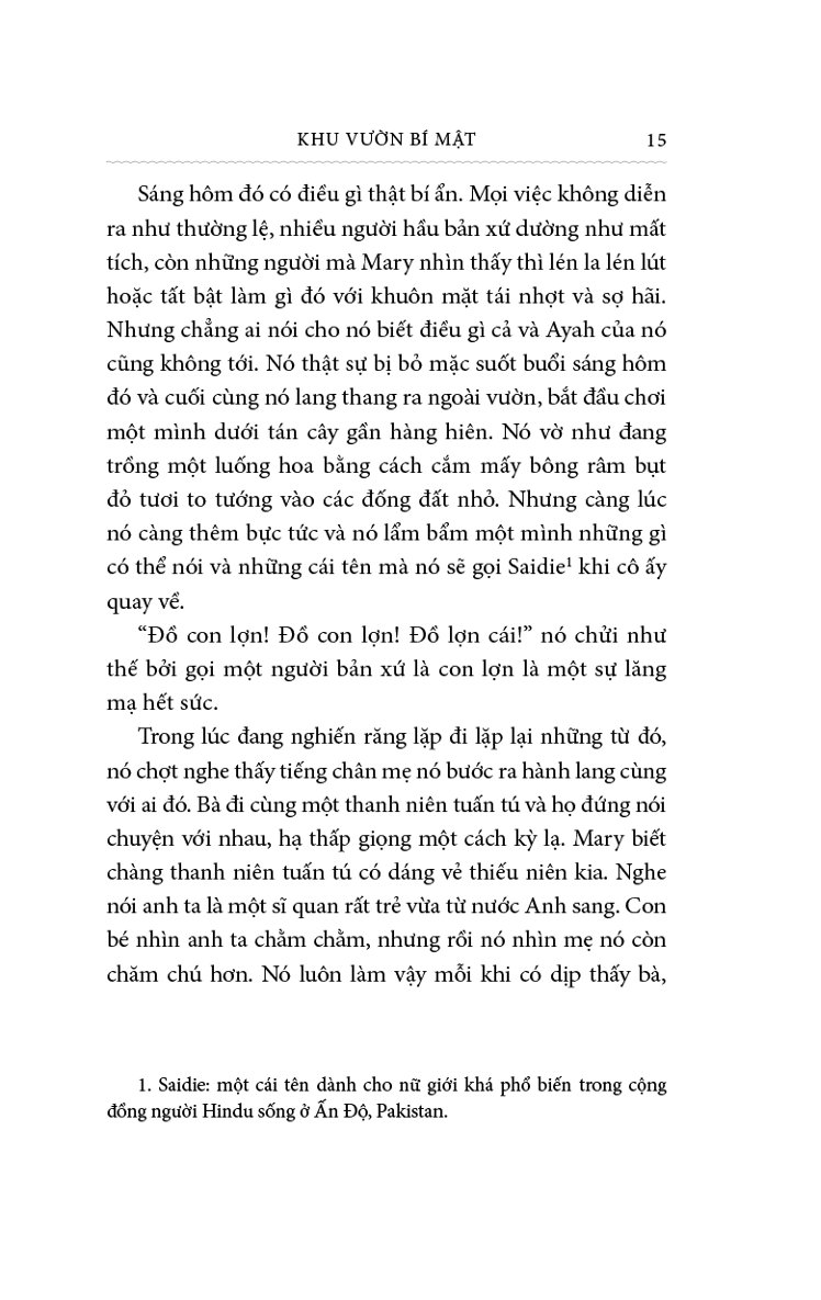 Khu Vườn Bí Mật (Bìa Vải) - Frances Hodgson Burnett
