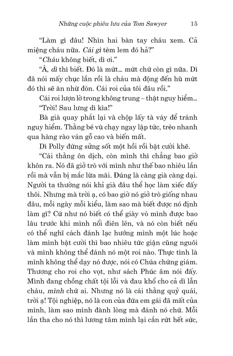 Văn Học Cổ Điển - Những Cuộc Phiêu Lưu Của Tom Sawyer - Mark Twain
