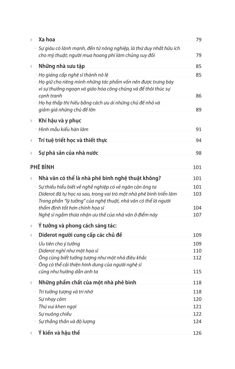 Về Nghệ Thuật Và Nghệ Sĩ - Denis Diderot