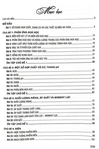  Hướng Dẫn Trả Lời Câu Hỏi Và Bài Tập Khoa Học Tự Nhiên Lớp 8 (Dùng Kèm SGK Chân Trời Sáng Tạo) - ThS.Lê Văn Nam, Nguyễn Thị Ngọc Trinh, Nguyễn Thị Nhung 