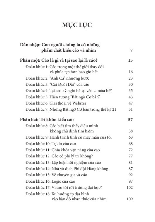 Tư Duy Kiểu Cáo - 
Zvi Lanir