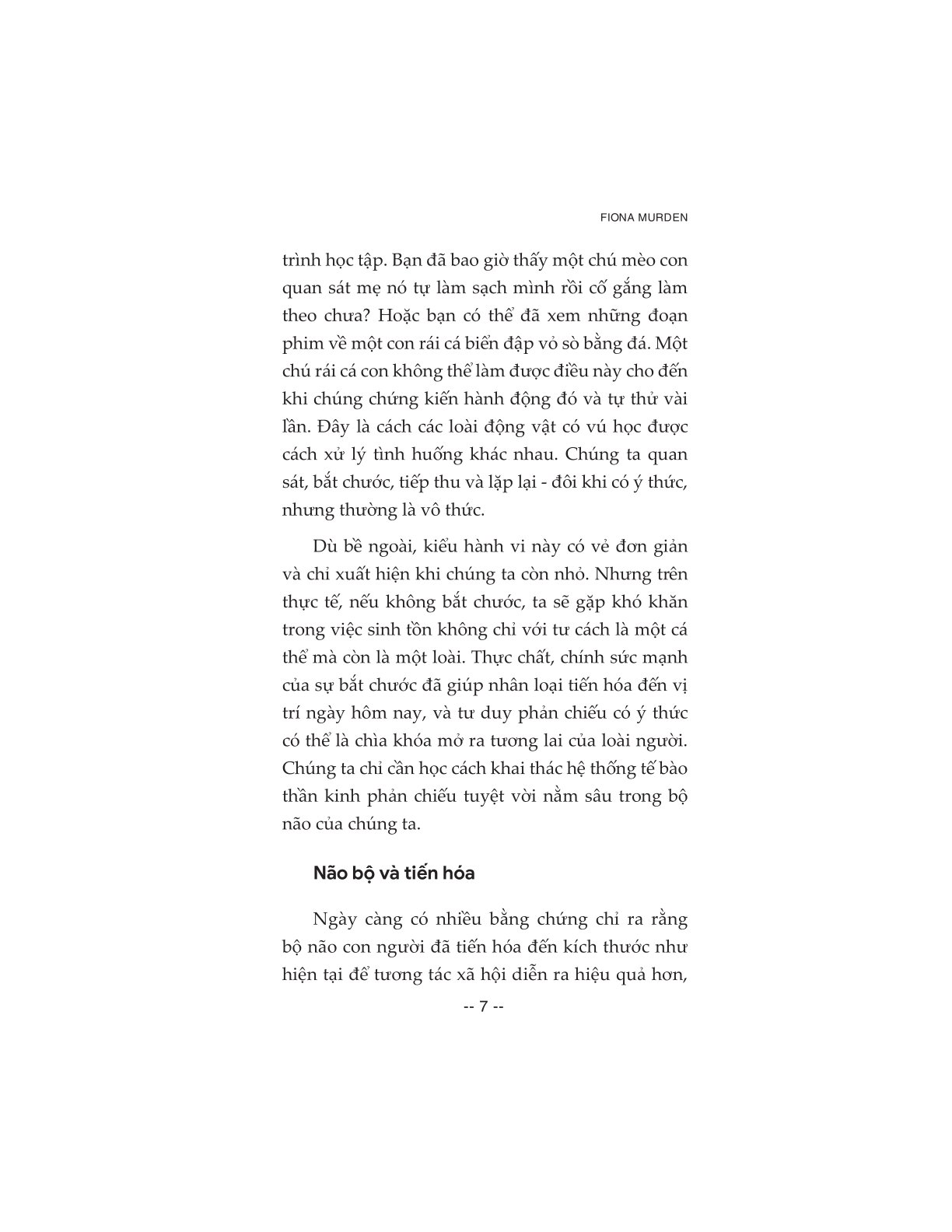 Tư Duy Phản Chiếu - Fiona Murden