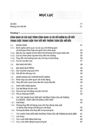  Địa Mạo Và Thay Đổi Môi Trường Toàn Cầu - Nhiều Tác Giả 