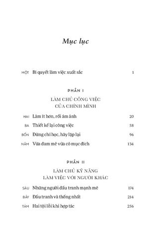  Làm Ít Được Nhiều - Bài Học Từ Những Người Làm Việc Hiệu Quả Nhất - Morten T. Hansen 