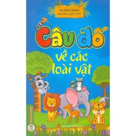  Combo 2 Cuốn Câu Đố Về Các Loài Vật + Câu Đố Về Cỏ Cây Hoa Lá 