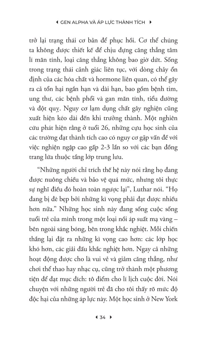 Gen Alpha Và Áp Lực Thành Tích - Jennifer Breheny Wallace