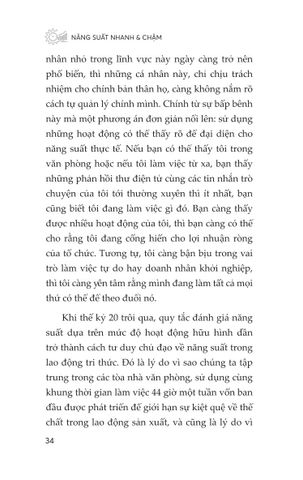  Năng Suất Nhanh & Chậm - Cal Newport 