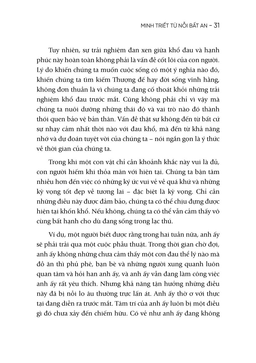 Minh Triết Từ Nỗi Bất An - 
Alan Watts