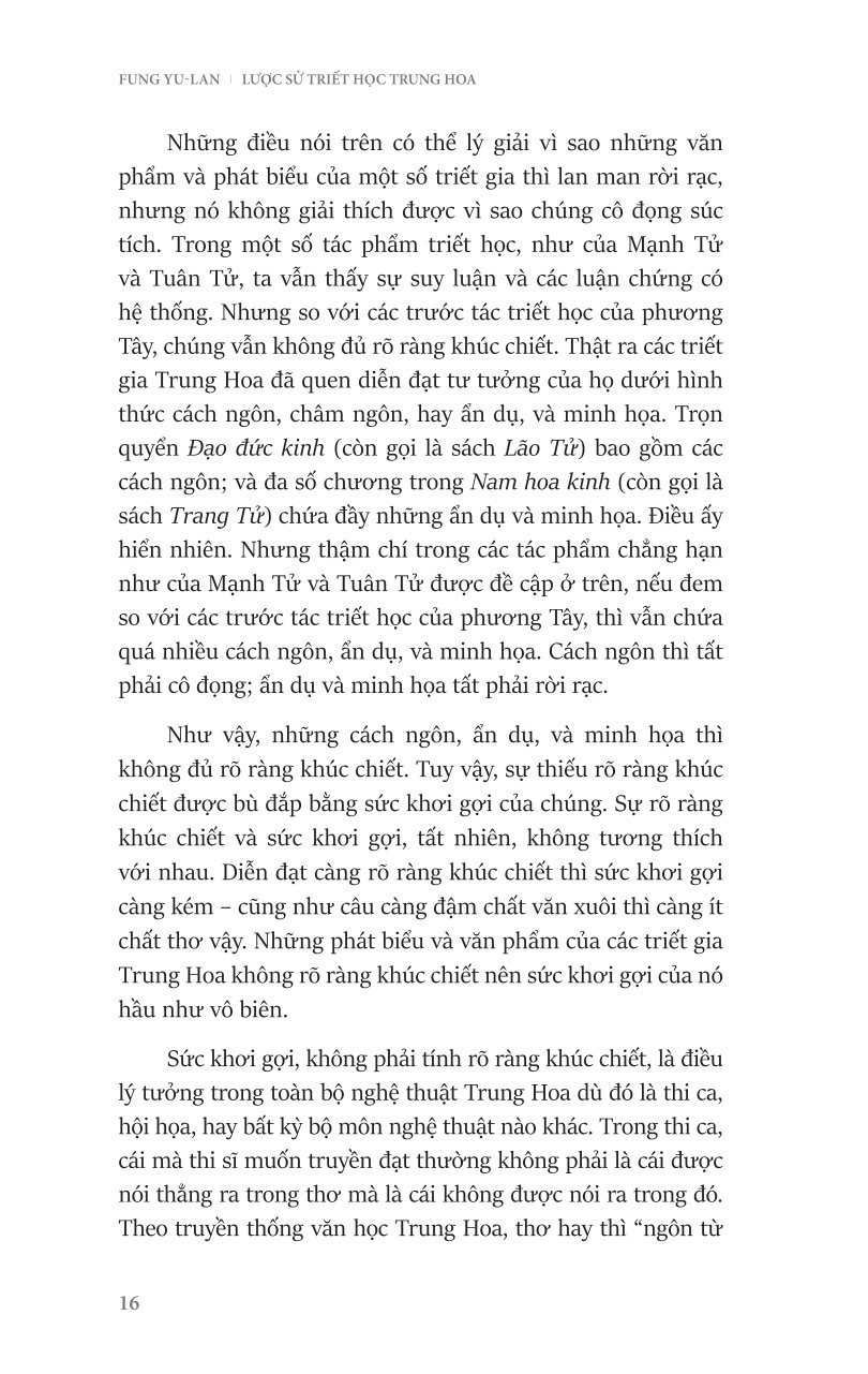 Lược Sử Triết Học Trung Hoa - A Short History Of Chinese Philosophy - Fung Yu-lan ( Phùng Hữu Lan )
