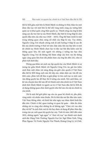  Nhà Nước Và Quyền Lực Chính Trị Ở Việt Nam Đầu Thế Kỉ Xix (Bìa Cứng) - Vũ Đức Liêm 