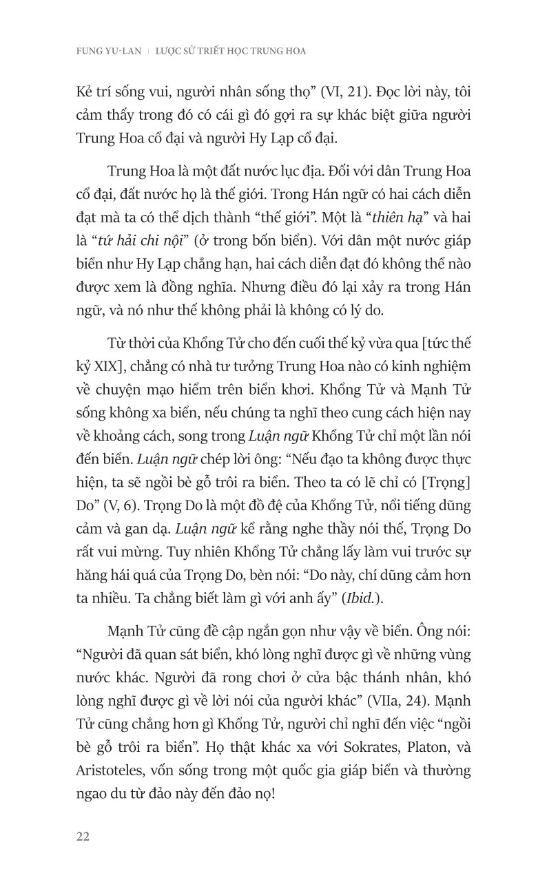 Lược Sử Triết Học Trung Hoa - A Short History Of Chinese Philosophy - Fung Yu-lan ( Phùng Hữu Lan )