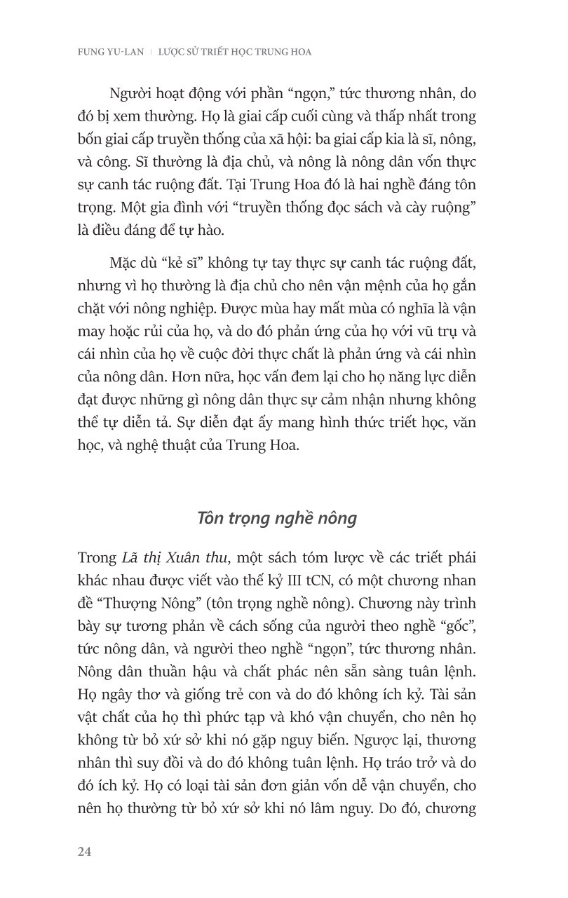 Lược Sử Triết Học Trung Hoa - A Short History Of Chinese Philosophy - Fung Yu-lan ( Phùng Hữu Lan )