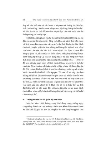  Nhà Nước Và Quyền Lực Chính Trị Ở Việt Nam Đầu Thế Kỉ Xix (Bìa Cứng) - Vũ Đức Liêm 