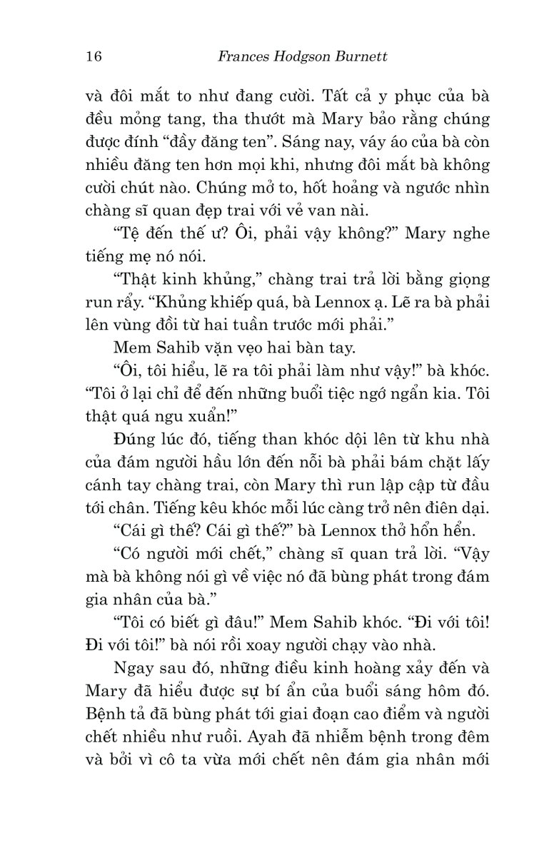 Văn Học Cổ Điển - Khu Vườn Bí Mật - Frances Hodgson Burnett