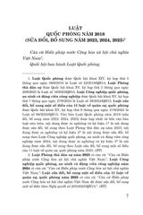 Luật Quốc Phòng Năm 2018 ( Sửa Đổi, Bổ Sung Năm 2023, 2024, 2025 ) - Quốc hội - NXB CTQG