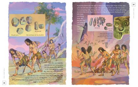  Lịch Sử Việt Nam Bằng Tranh - Thời Khởi Thủy (Bản Màu, Bìa Mềm) - Nhiều tác giả 