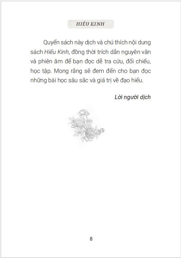 Hiếu Kinh - Khổng Tử & Tăng Tử (Cẩn Nhân dịch)