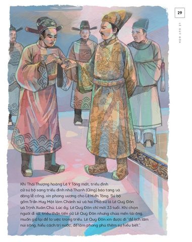  Lịch Sử Việt Nam Bằng Tranh - Lê Quý Đôn (Bản Màu) - Nhiều tác giả 