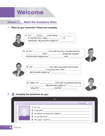  Academy Stars  Workbook 5 -  
Kathryn Harper, Gabrielle Pritchard 