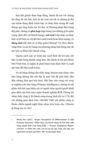  Tư Duy và Phương Pháp Bán Hàng Đột Phá - Strikingly Different Selling - Nhiều Tác Giả 