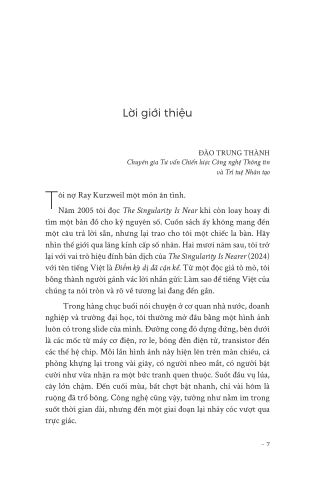  Điểm Kỳ Dị Đã Cận Kề - 
Ray Kurzweil 