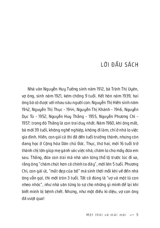 Một Thời Và Mãi Mãi - Nguyễn Huy Tưởng