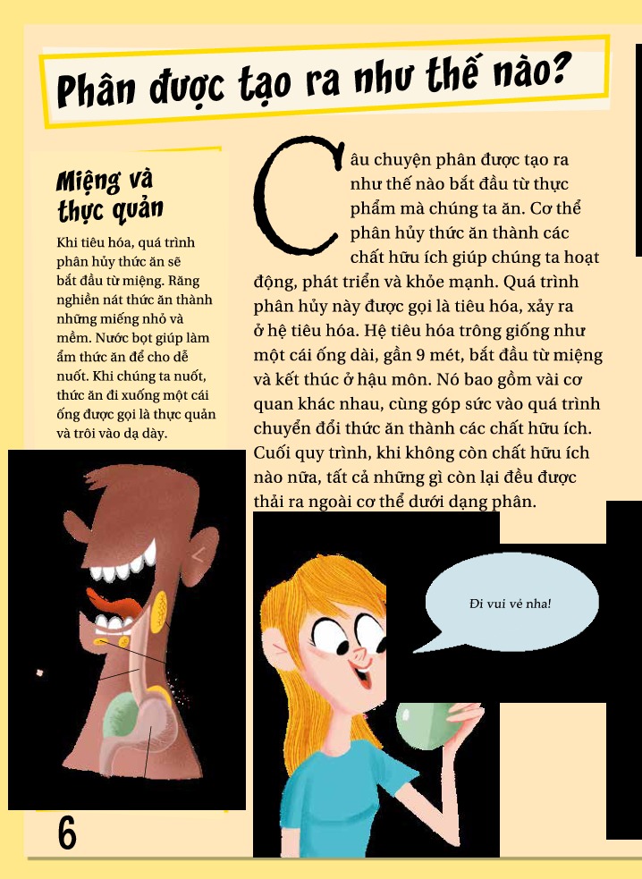 Khoa Học Diệu Kì: Phân Và Xì Hơi - Sự Bốc Mùi Về Hệ Tiêu Hóa - Nhiều Tác Giả