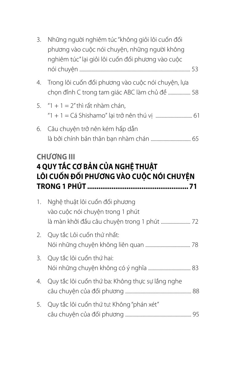 Nghệ Thuật Lôi Cuốn Đối Phương Trò Chuyện 1 Phút - Takashi Ishii