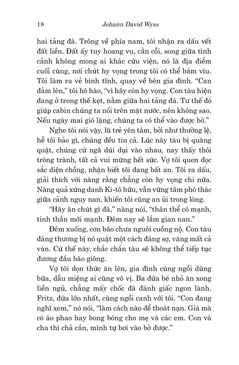 Văn Học Cổ Điển - Gia Đình Robinson Thụy Sỹ - Johann David Wyss