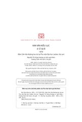 Kim Vân Kiều Lục 金 雲 翹 錄 1876 (Bản Cẩm Văn Đường Lưu Trữ  Tại Thư Viện Đại Học Leiden, Hà Lan) - Bìa Mềm - Nguyễn Thị Sông Hương