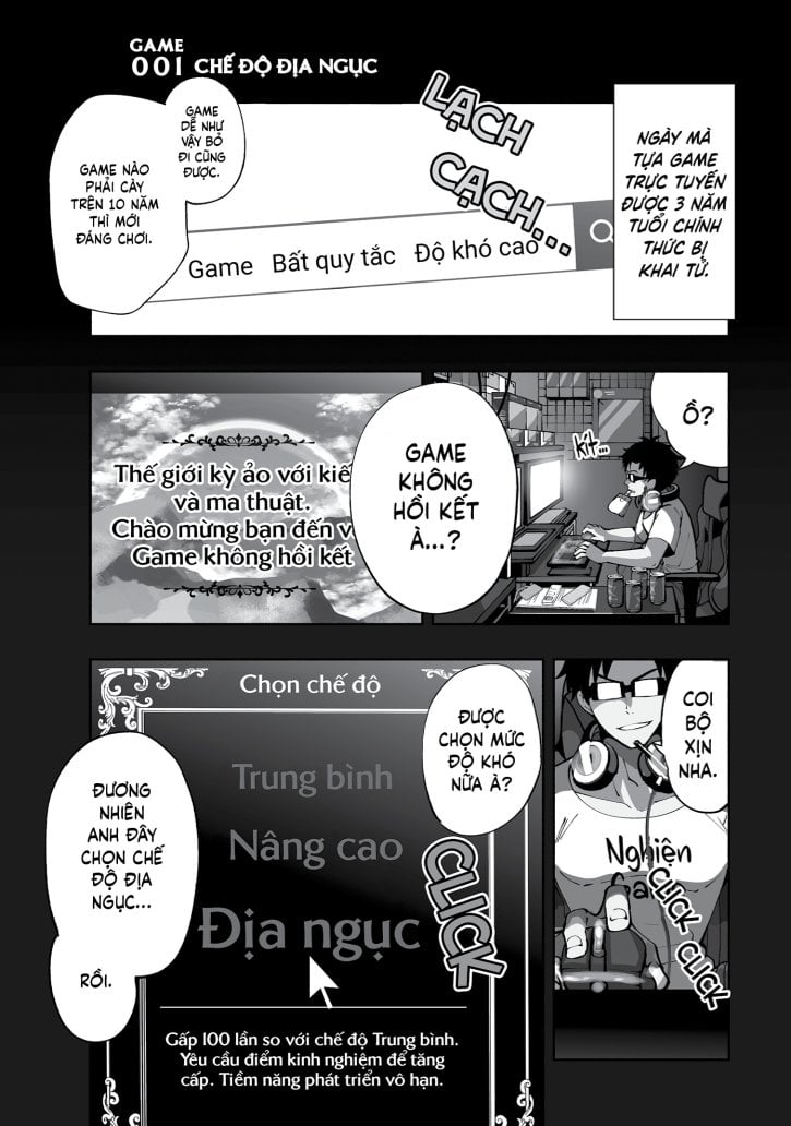 Hell Mode 1 - Triệu Hồi Sư Khởi Nguyên  - Tetta Enji, Hamuo, Mo