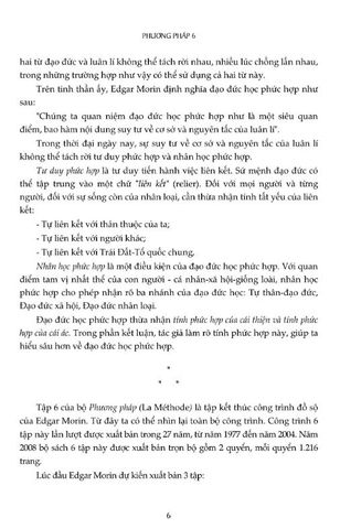  Phương Pháp 6 - Đạo Đức Học - Edgar Morin 
