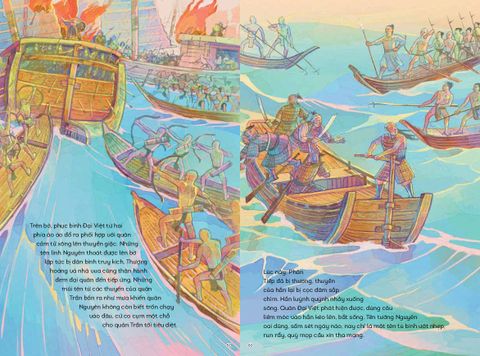  Lịch Sử Việt Nam Bằng Tranh - Chiến Thắng Quân Nguyên Mông Lần 3 - Trần Bạch Đằng 