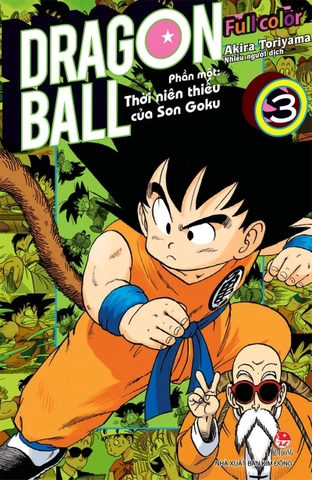 Combo Dragon Ball Full Color - Phần Một - Thời Niên Thiếu Của Son Goku (8 Tập) - Akira Toriyama