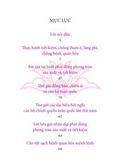 Di Sản Hồ Chí Minh - Thực Hành Tiết Kiệm, Chống Tham Ô, Lãng Phí, Chống Bệnh Quan Liêu (Khổ Nhỏ) - Hồ Chí Minh