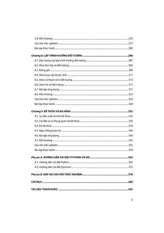  Giáo Trình Lập Trình Python - Trần Đăng Hưng (Chủ biên) 