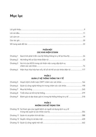  Hệ Thống Thông Tin Y Tế -  John P. Glaser, Karen A. Wager, Frances W. Lee 