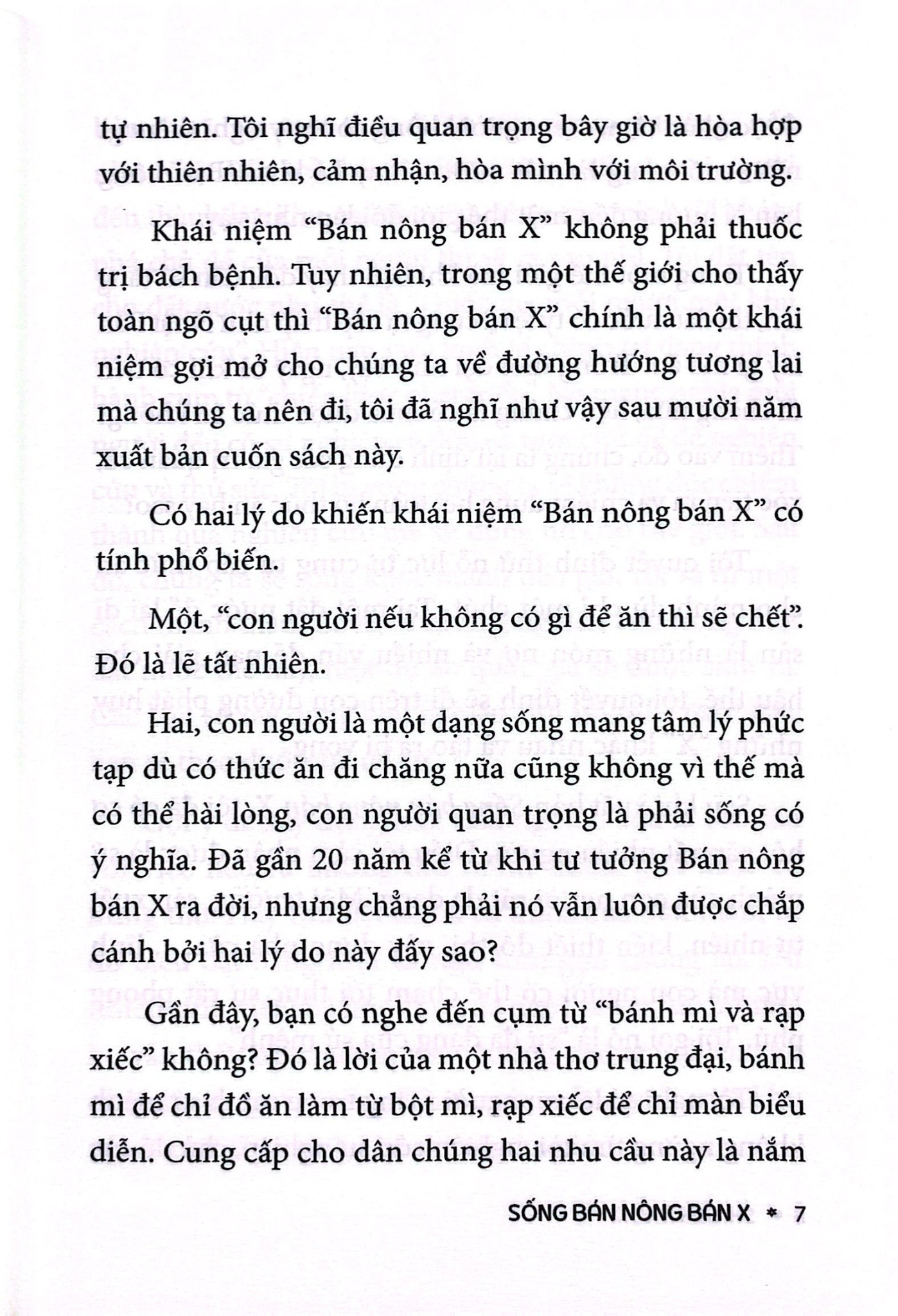 Sống Bán Nông Bán X - Shiomi Naoki