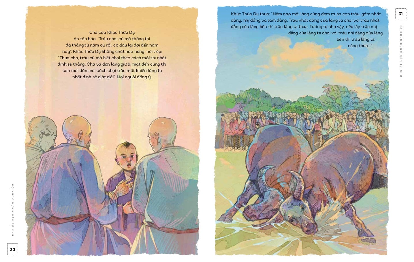 Lịch Sử Việt Nam Bằng Tranh - Họ Khúc Dưng Nền Tự Chủ (Bản Màu, Bìa Mềm) - Nhiều Tác Giả
